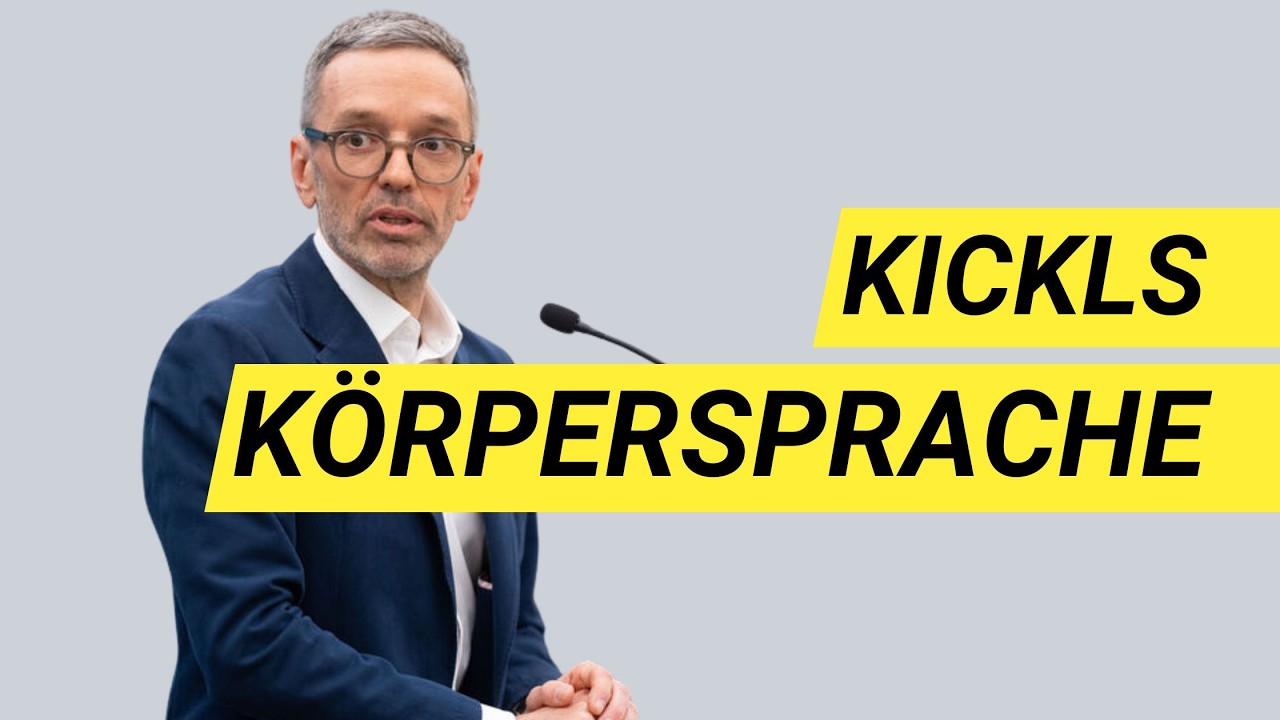 Analyse: die K&ouml;rpersprache von FP&Ouml;-Chef Kickl | Stefan Verra