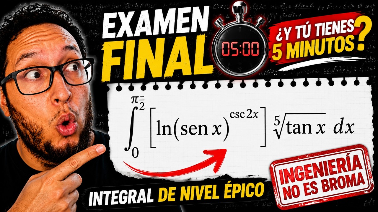 Integral M&Aacute;S DIFICIL que UNI 🥵 funci&oacute;n Gamma y Beta