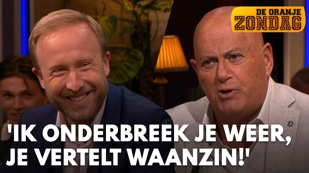 Jack van Gelder tegen Raymond Mens: 'Ik onderbreek je weer, want je vertelt waanzin!'