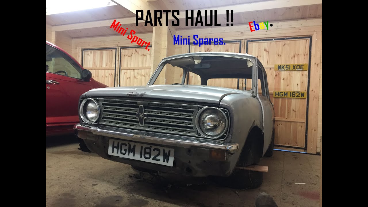 Project Clubman Episode 2: Classic Mini Parts Haul.