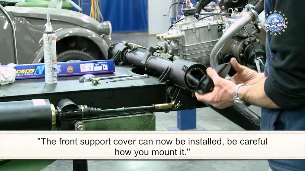 How to change a Front shock absorbers 2CV MEHARI