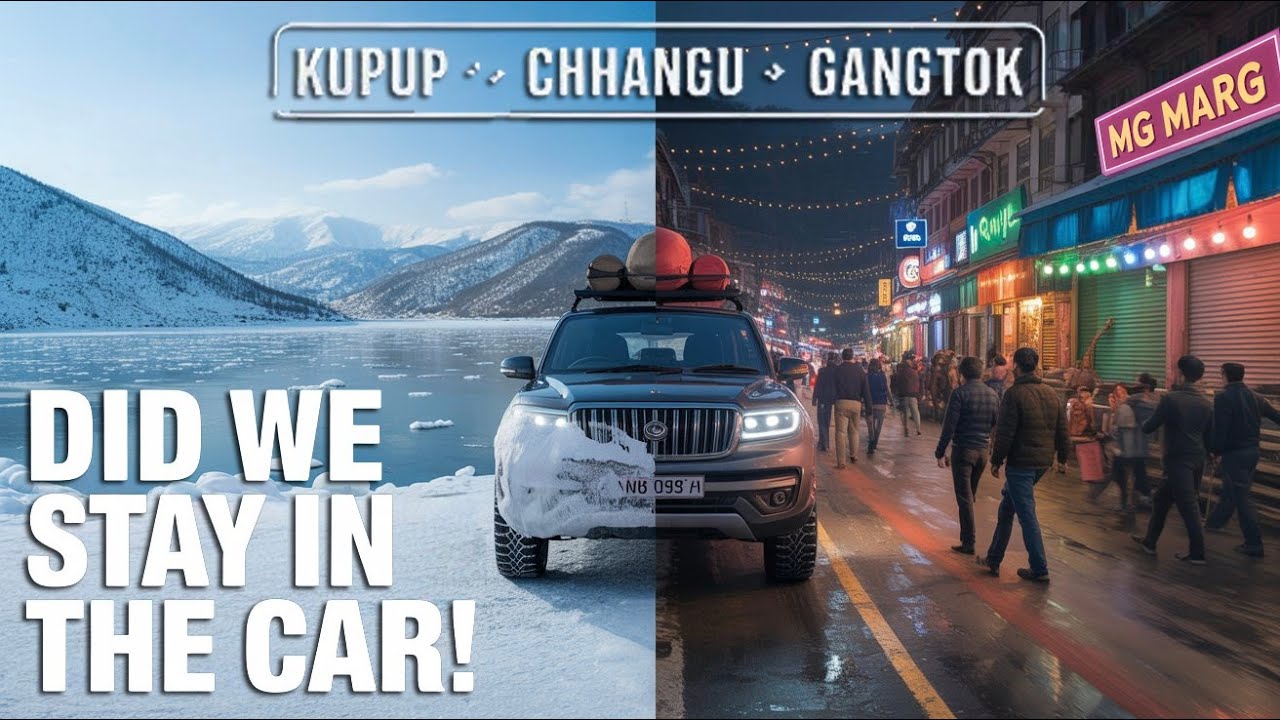 Nathang to Kupup to Chhangu to Gangtok! | Scenic Drive, MG Marg Vibes | Silk Route Day 5