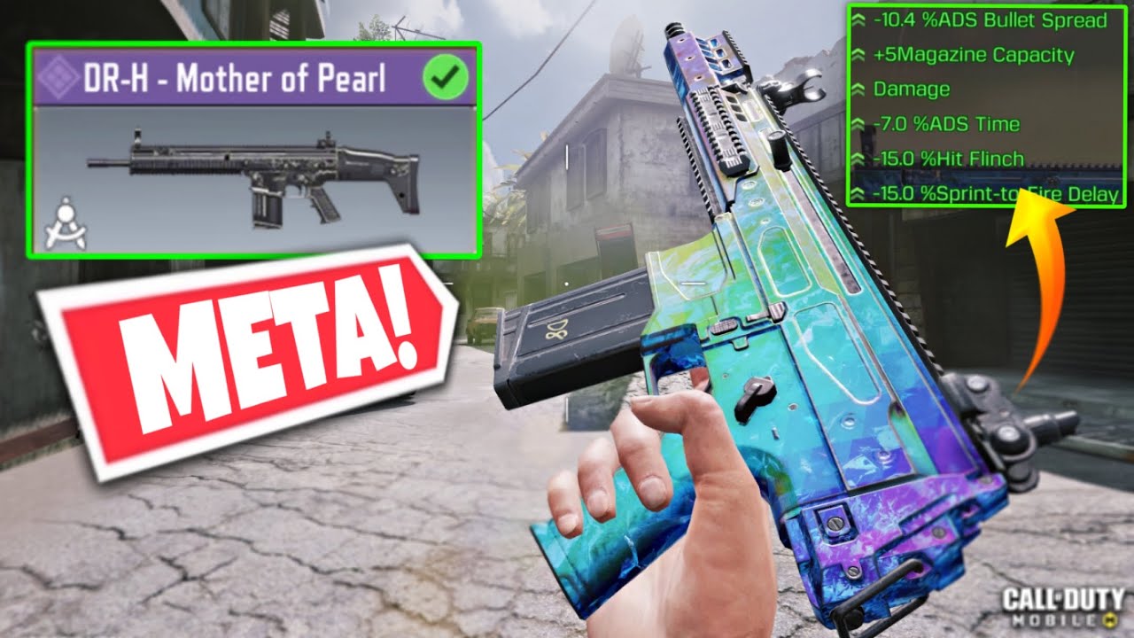 This AR is Destroying CODM Server!!! *Zero RECOIL* DRH Gunsmith/Loadout in Season 4 COD Mobile