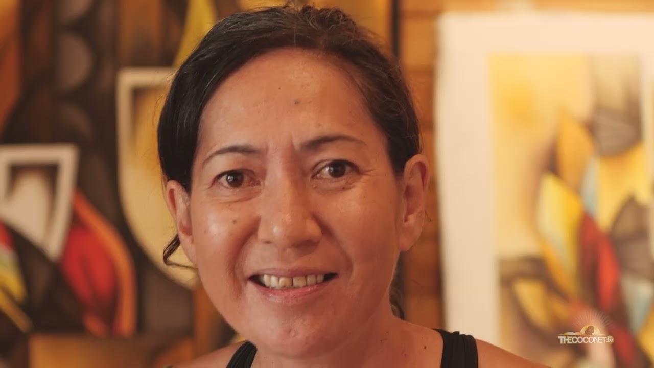 Moana Arts Profile:  Cook Islands painter Mahiriki Tangaroa