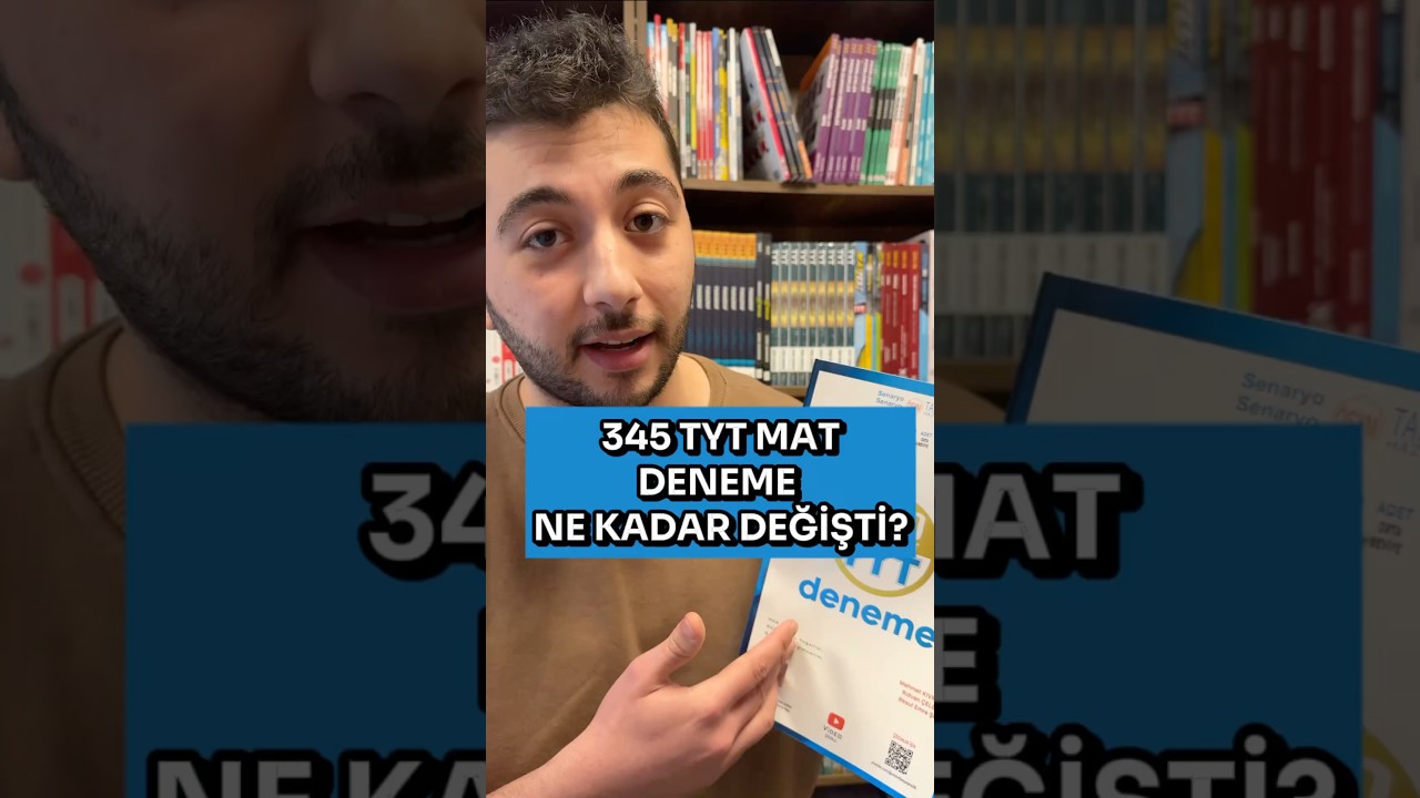 345 TYT Matematik Denemesi ne kadar değişti? Alınır mı? #reklamdeğil #yks2025 #tytmatematik #tyt