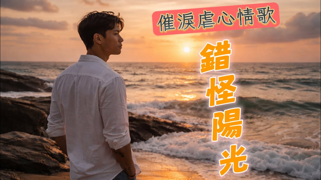 全新抒情主打《錯怪陽光》正式上線鋼琴慢板 × 催淚歌詞× 男聲爆發！