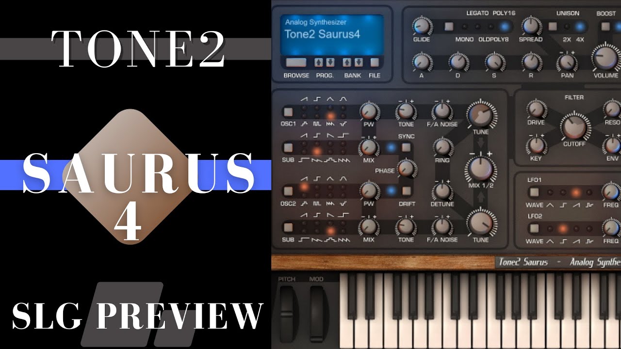 Tone2 | Saurus 4 | Presets Preview (No Talk)