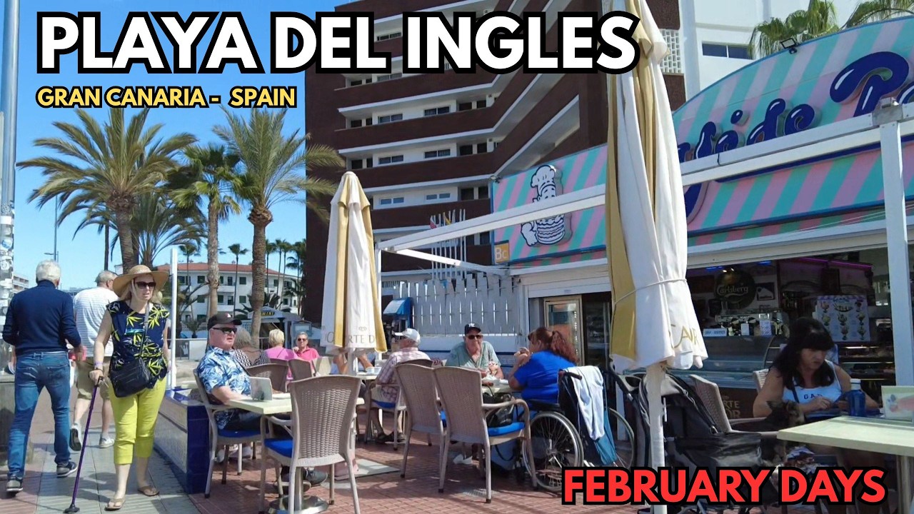 Playa del ingles February days |Gran Canaria