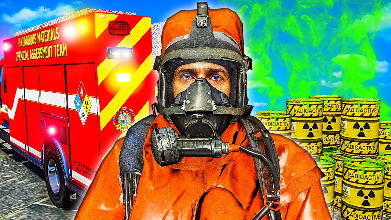 In GTA 5.. Joining the HAZMAT UNIT!