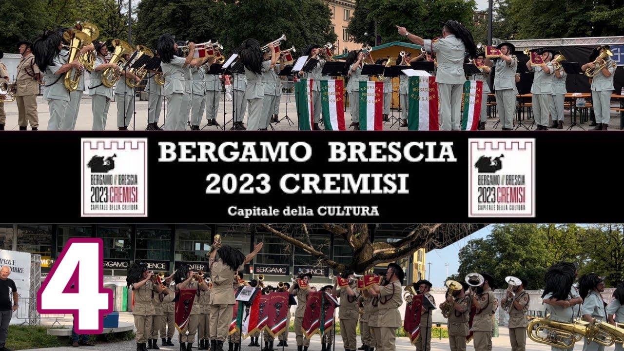 Concerto “Bergamo - Brescia 2023 CREMISI” - Fanfara “A. Scattini” e Fanfara “C. Valotti” - 4° Parte