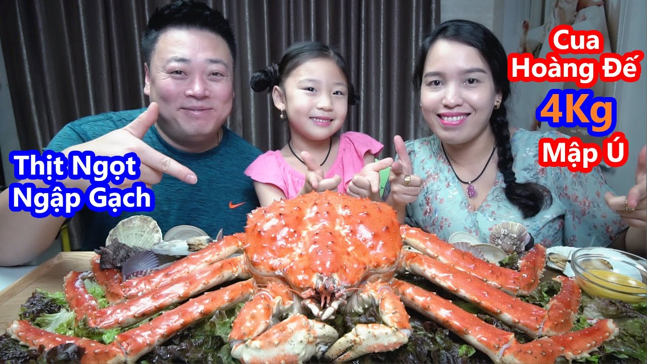 Ngon Xỉu Lên Xỉu Xuống Với Con Cua Hoàng Đế 4Kg Mập Ú Ngọt Thịt Đầy Gạch [Cuộc Sống Hàn Quốc]