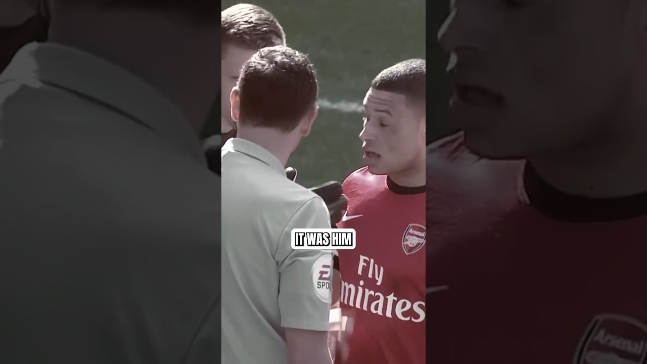 Rare Football Referee L: Mistaken Identity  #football #soccer #Arsenal