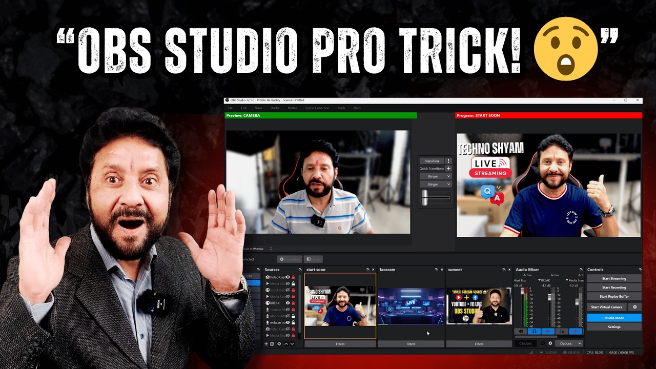 Boost Your OBS Workflow 🚀 | Source Dock Plugin Full Tutorial | OBS Tutorial in Hindi