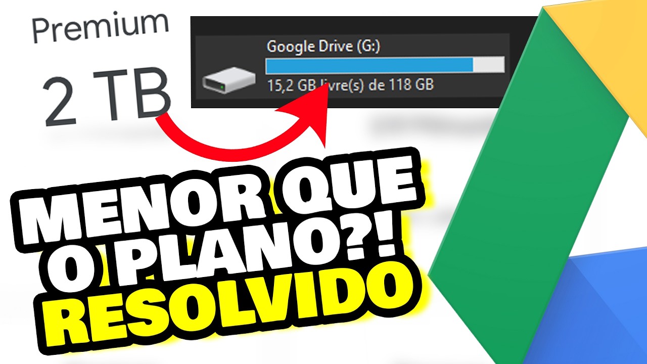 Google Drive Desktop MENOR que o Contratado - RESOLVIDO(?)