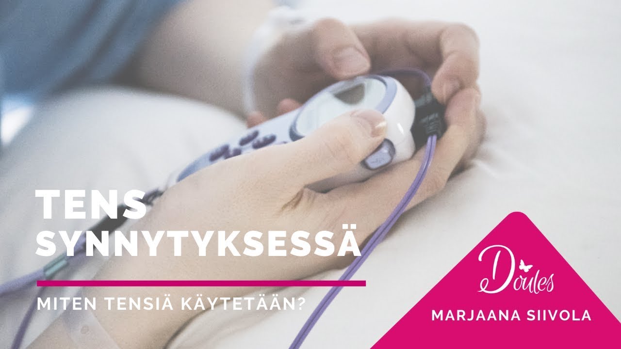 TENS synnytyksessä - Katso miten TENS toimii synnytyksen kivunlievityksenä