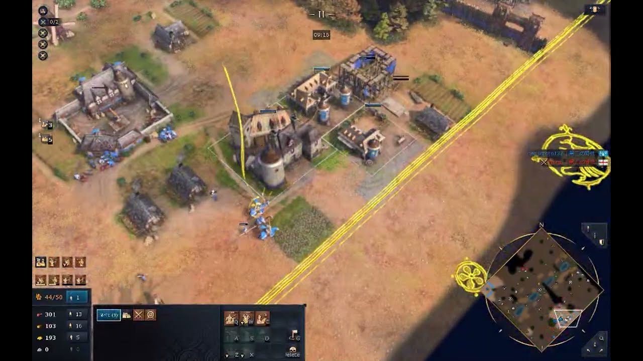 [Age of Empires IV]どっすん騎士道日記Part7