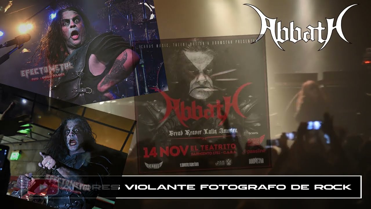 ABBATH EN BUENOS AIRES ! LA REVANCHA !!!