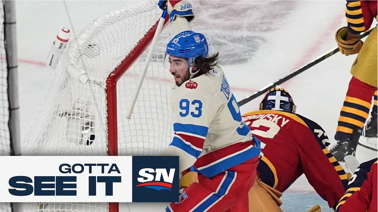 GOTTA SEE IT: Mika Zibanejad Completes First-Ever Winter Classic Hat Trick