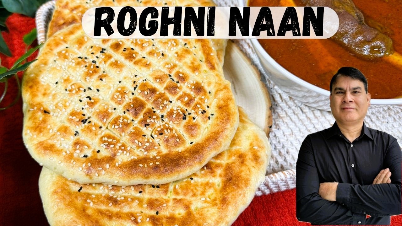 The Softest Roghni Naan Recipe | Restaurant Style