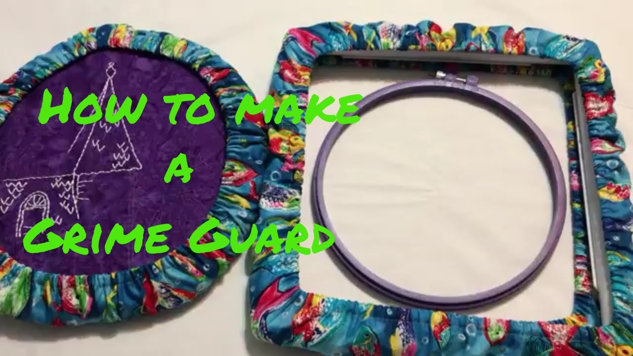 Sew With Me - How to make a grime guard