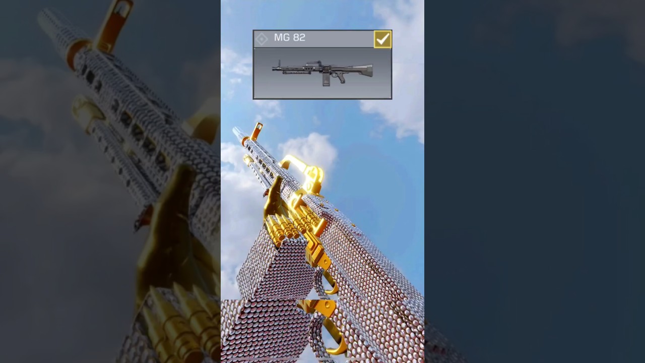 MG 82 New LMG 💀 #callofdutymobile