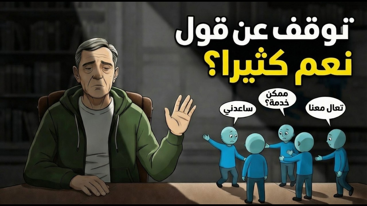 لماذا يستنزفك قول نعم؟ | كيف تحمي طاقتك بحكمة وبدون ذنب