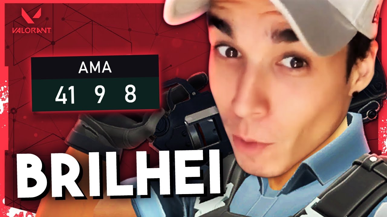 PRIMEIRA VEZ JOGANDO E BRILHANDO NO VALORANT