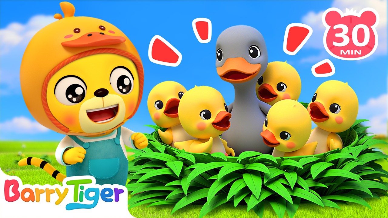 最熱門必看 🦆 小鴨子嘎嘎叫：開心虎發現鴨子一家啦！｜認識農場動物與叫聲｜啟發好奇心與觀察力｜經典啟蒙童謠｜贝乐虎