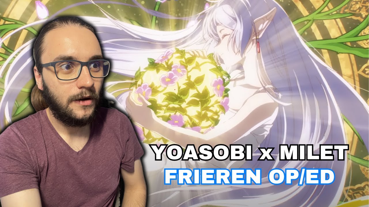 Reacting to FRIEREN OP And ED | YOASOBI 