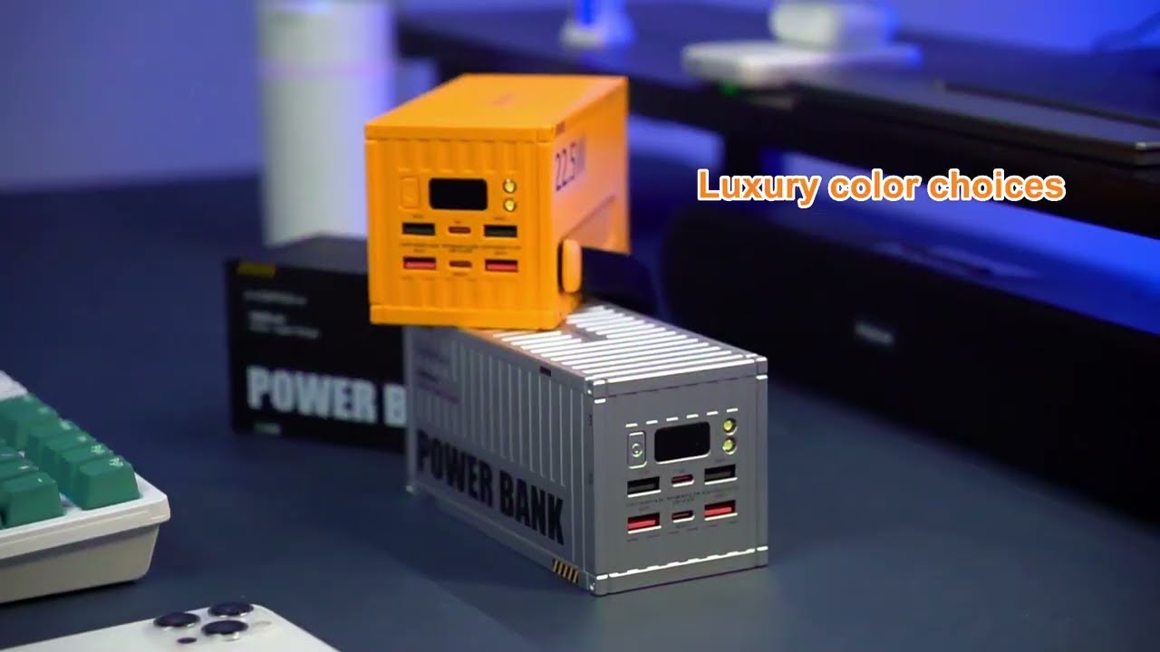 Power Bank 50000mAh Portable Charger LED Light Powerbank Wopow #wopow #powerbank #50000mah #camping