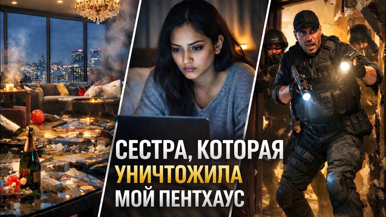Она устроила вечеринку в моём пентхаусе на $10 млн…А потом её увели в наручниках 🚔😳