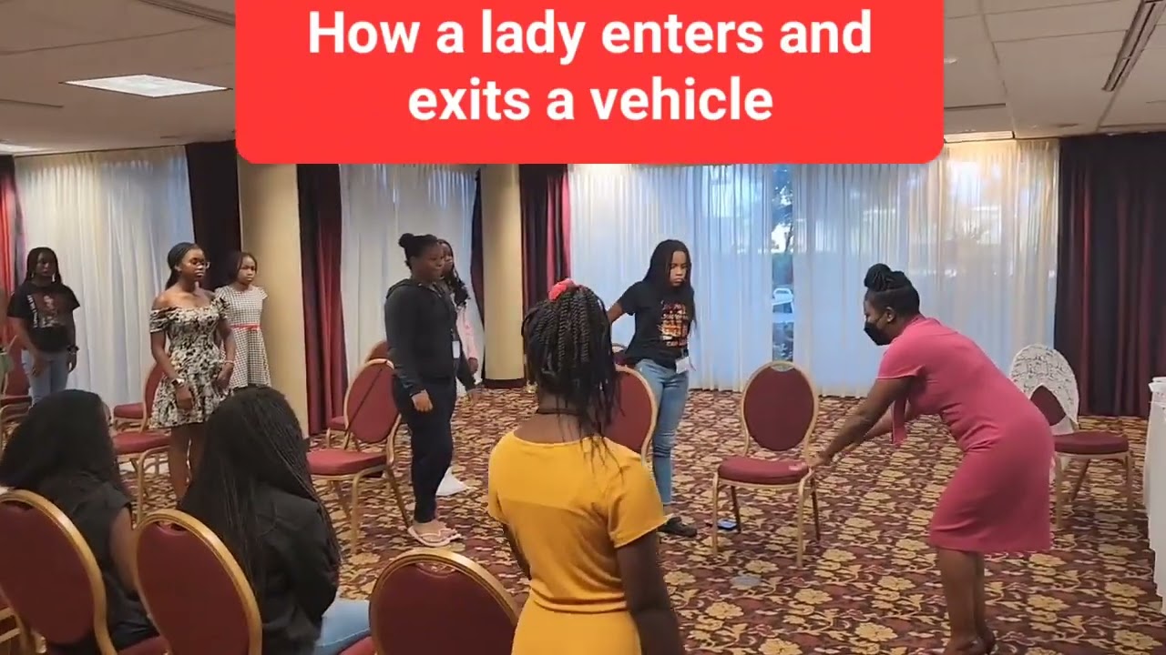 How to Enter & Exit a Vehicle | Lady Like Manner | Lady's Etiquette