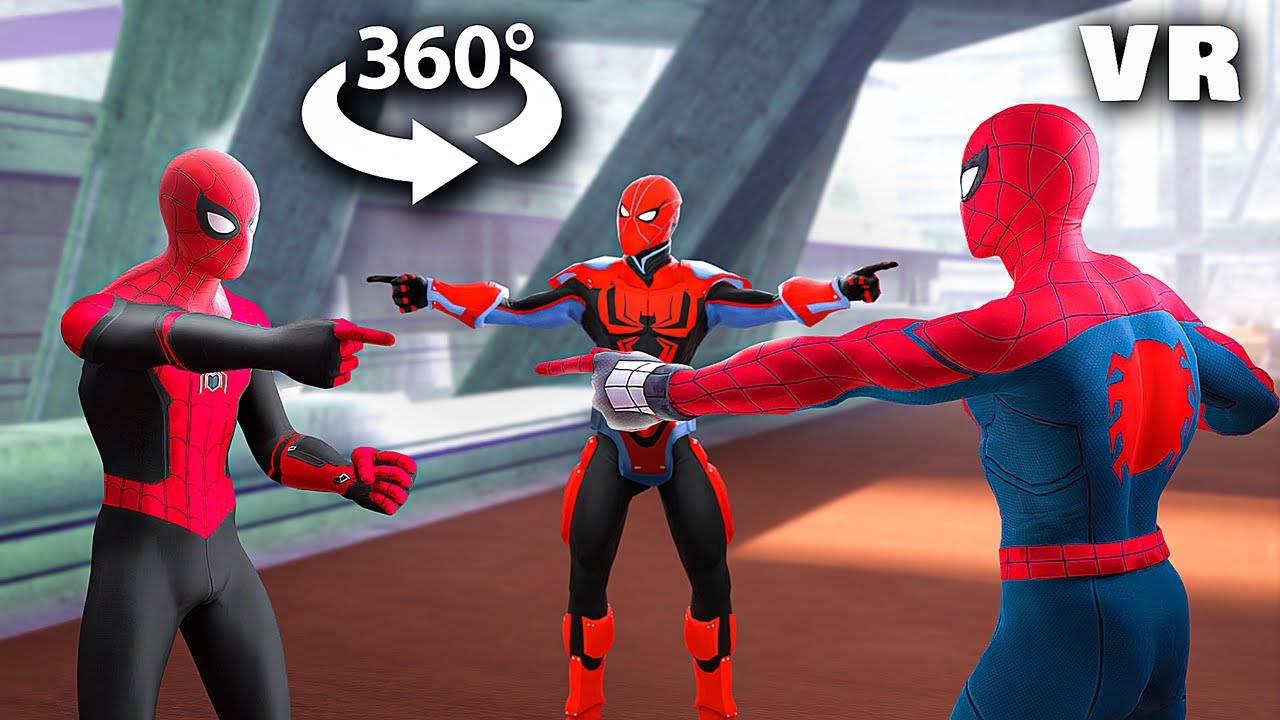 360&deg; VR - STOP SPIDER-MAN || Spider-Man:Across the Spiderverse