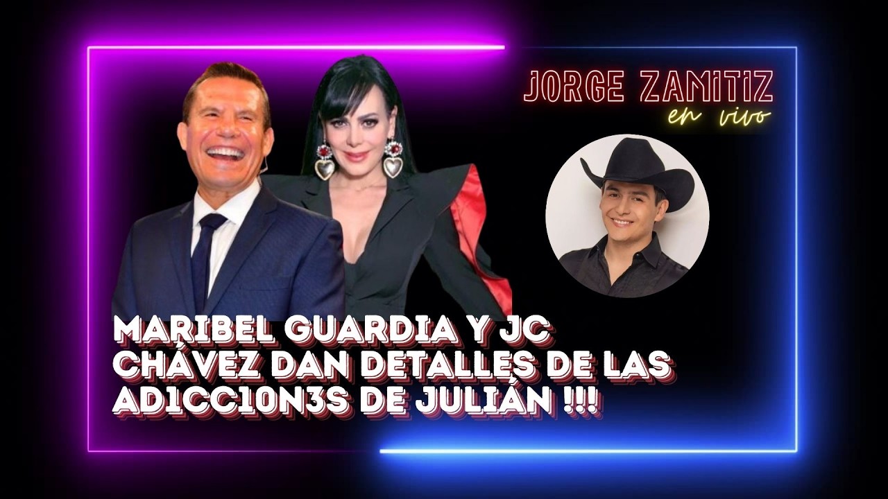 Maribel Guardia y Julio César Chávez dan detalles de la salud de Julián Figueroa #maribelguardia