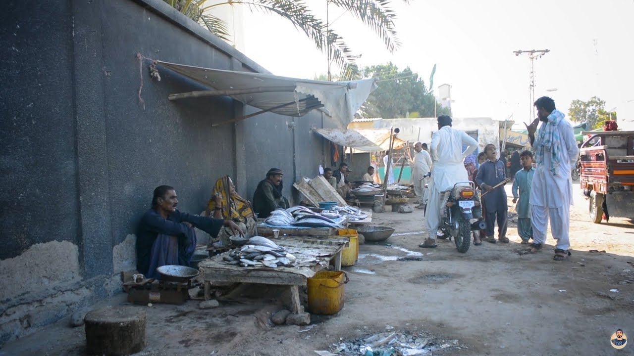 Gwadar fish market jannat bazar gwadar