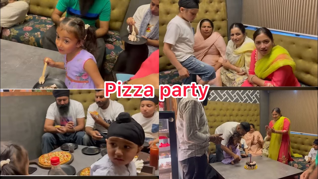 Sandeep De Pekeaa walo pizza 🍕 party 🎉