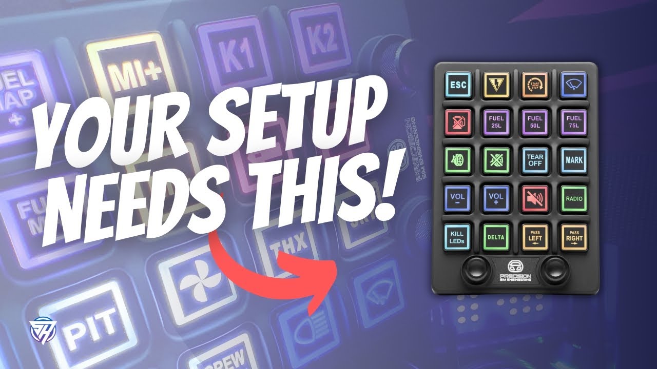 Is This The BEST Sim Racing Button Box? | Precision Sim Engineering Pro Switch Panel Review