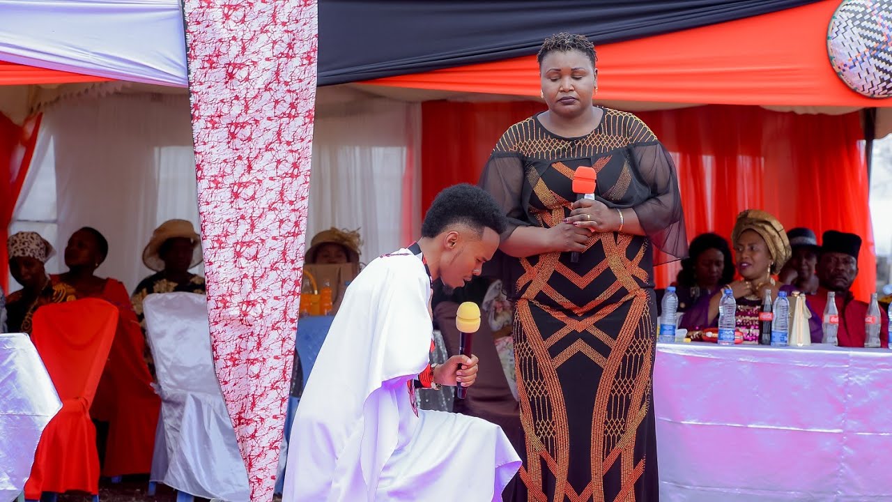 Stephen Kasolo Dowry Celebrations with Jane Mwanzia On Stage.