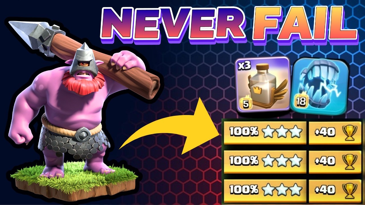 NEW META Easily +320 Trophies with Thrower + Revive | th18 strategy Clash of Clans
