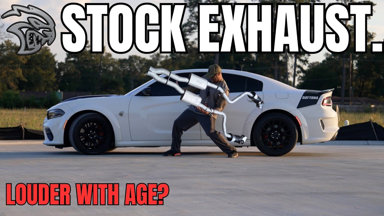 Does The Dodge Hellcat Stock Exhaust Get LOUDER With Age?