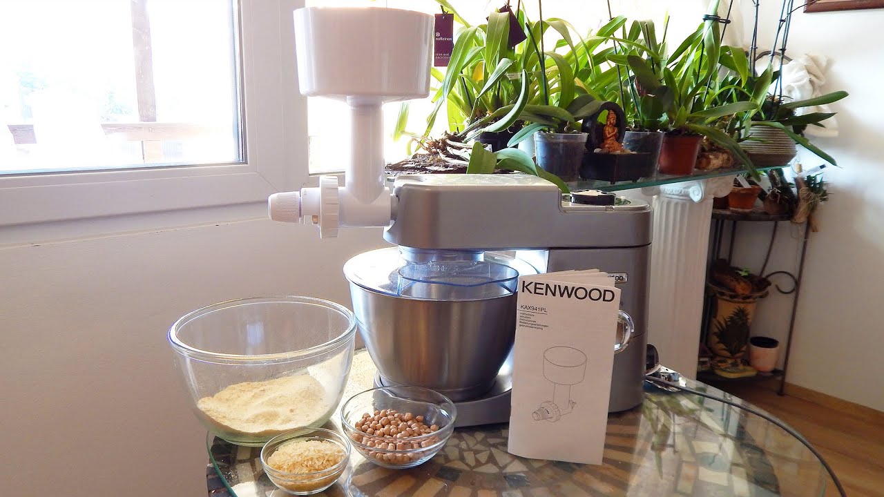 Kenwood Chef Grain Mill Attachment KAX941PL (Unboxing & Review)