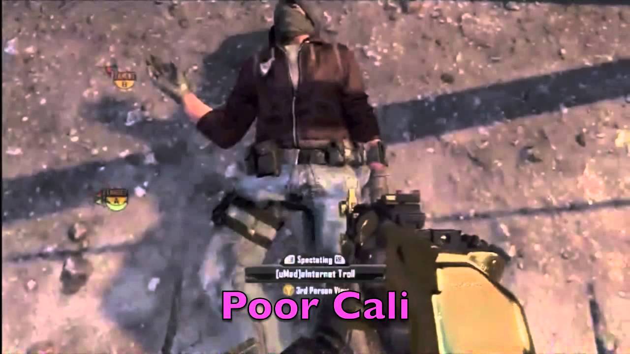 Black Ops 2 Cali Gets Trolled
