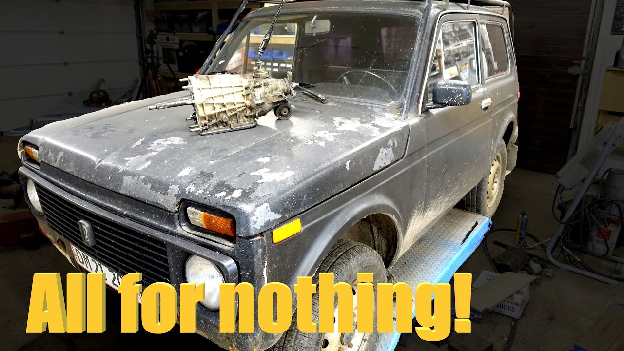 Lada Niva | How I fix my gearbox.... or do I?
