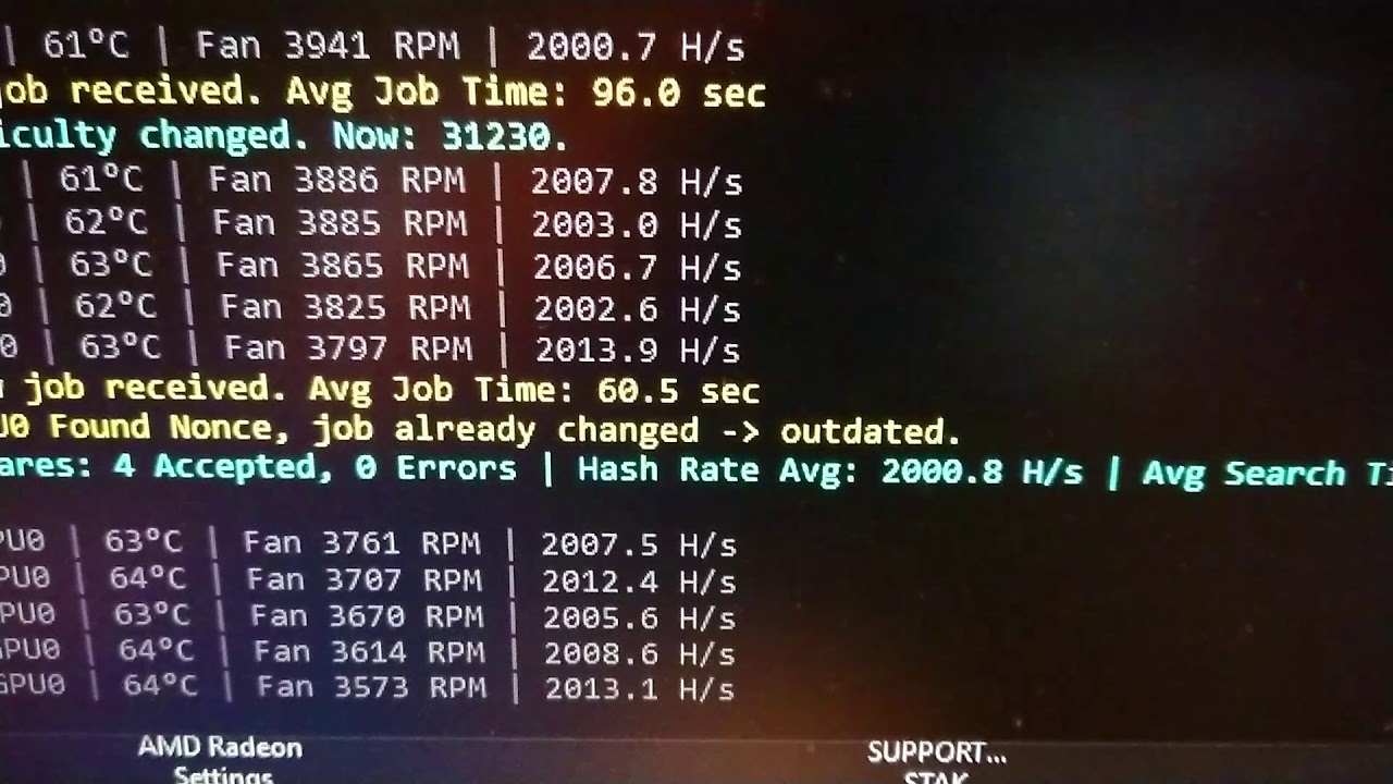 Cracking 2000 h/s on Moreno