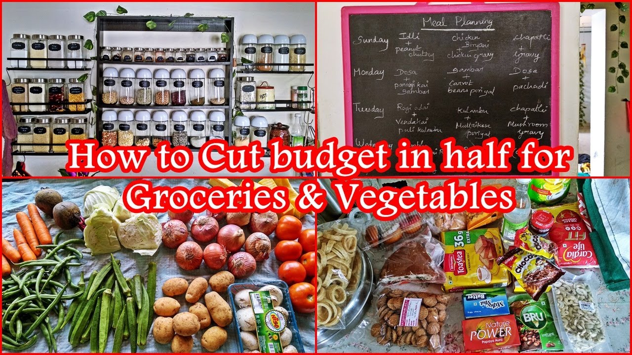 Grocery & Vegetables Shopping within your Budget | Save Money with this Grocery Shopping Tips