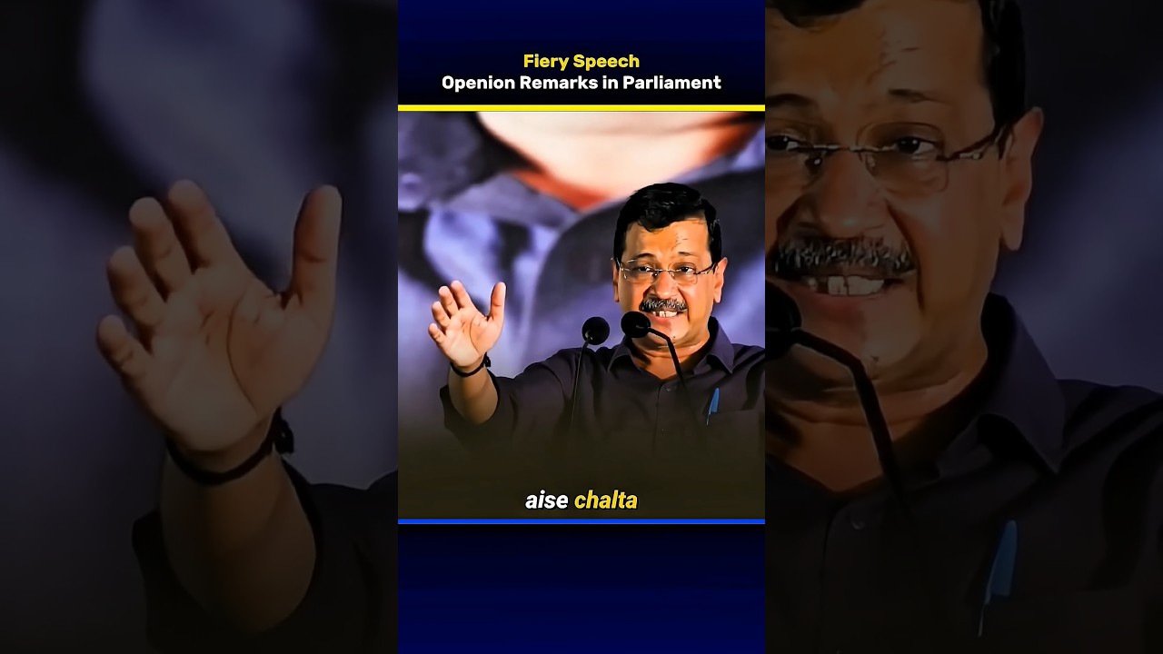 Arvind Kejriwal opening remarks in Parliament | Fiery Speech | Direct News