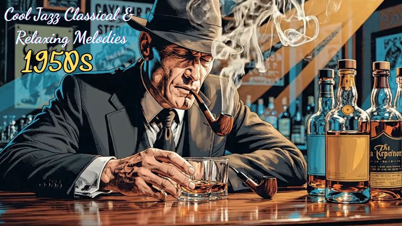 🌙 1950s Cool Jazz Classics – Relaxing Vintage Jazz Music for Peaceful Evenings