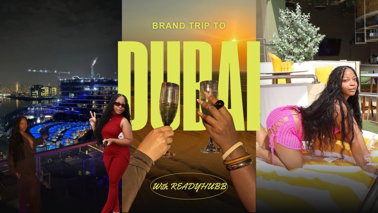 MY FIRST BRAND TRIP | LETS GO TO DUBAI AND TRY EVERYTHING FOR THE FIRST TIME