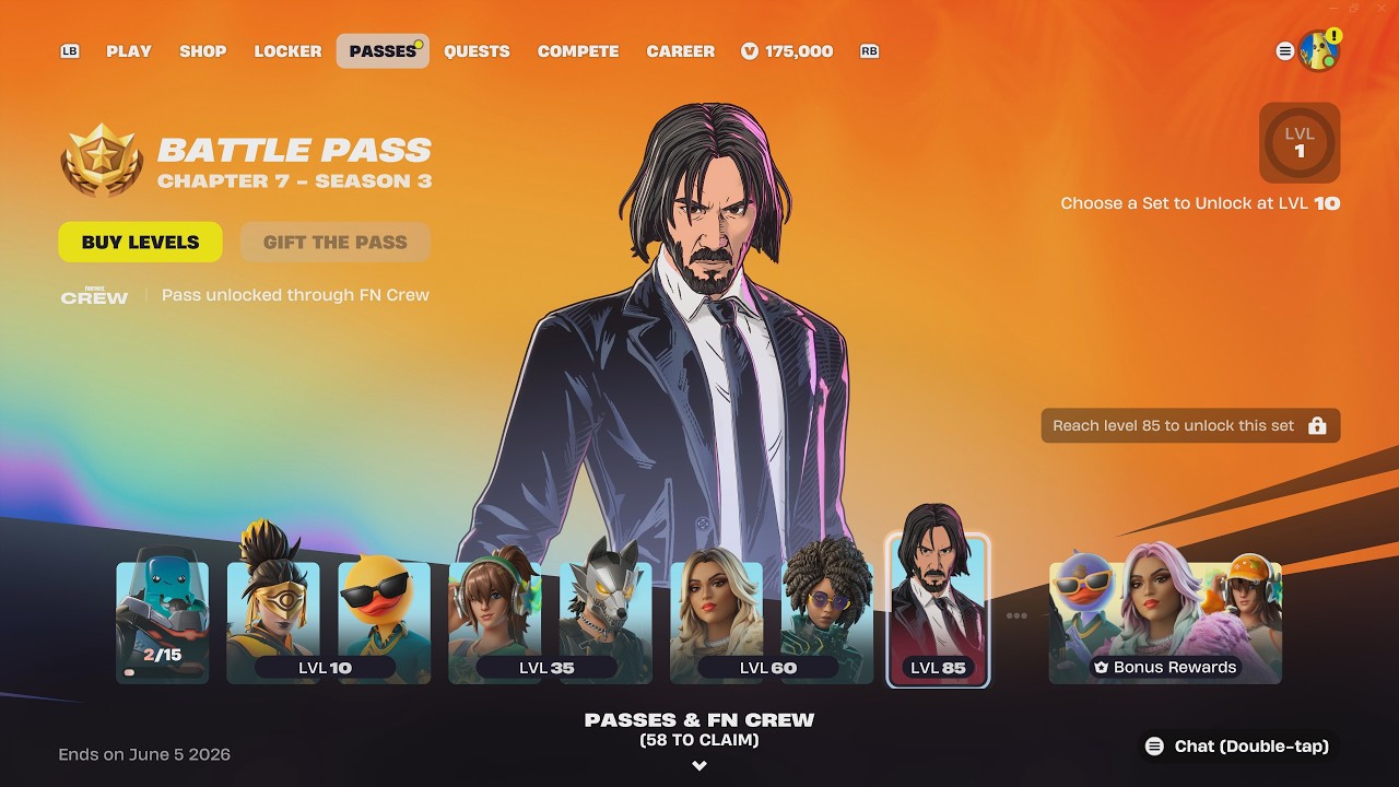Fortnite: Chapter 7 - Season 3 Battle Pass (Full Showcase)