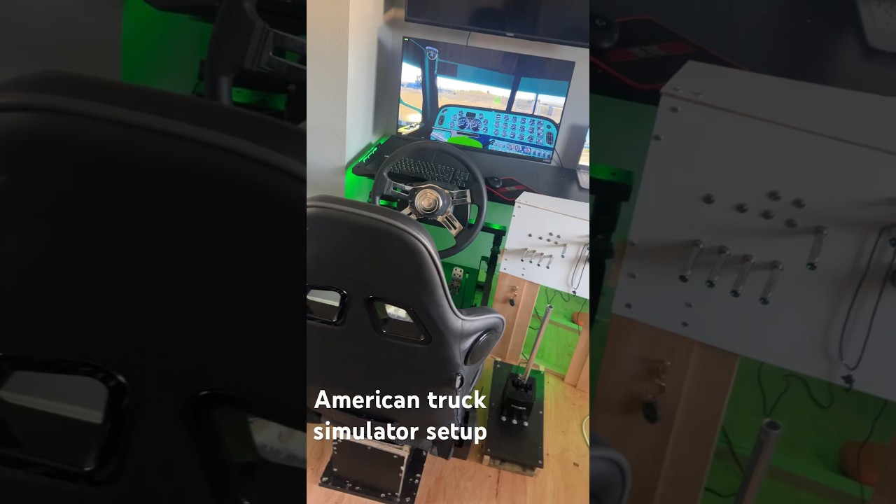 American truck simulator setup zee mods Cummins n14 #ats #americantrucksimulator #diy #automobile